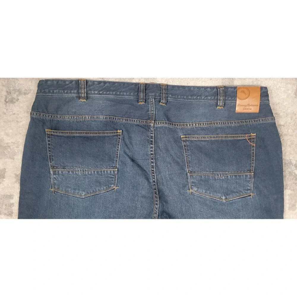 NWT Tommy Bahama Sand Drifter Men's Straight Leg Blue Denim Jeans Sz 44x30 - Picture 9 of 10